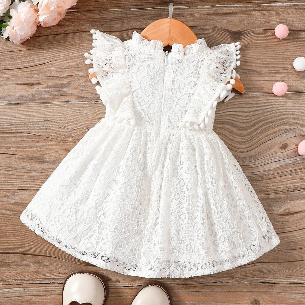 Flying Sleeve Princess lase Dress