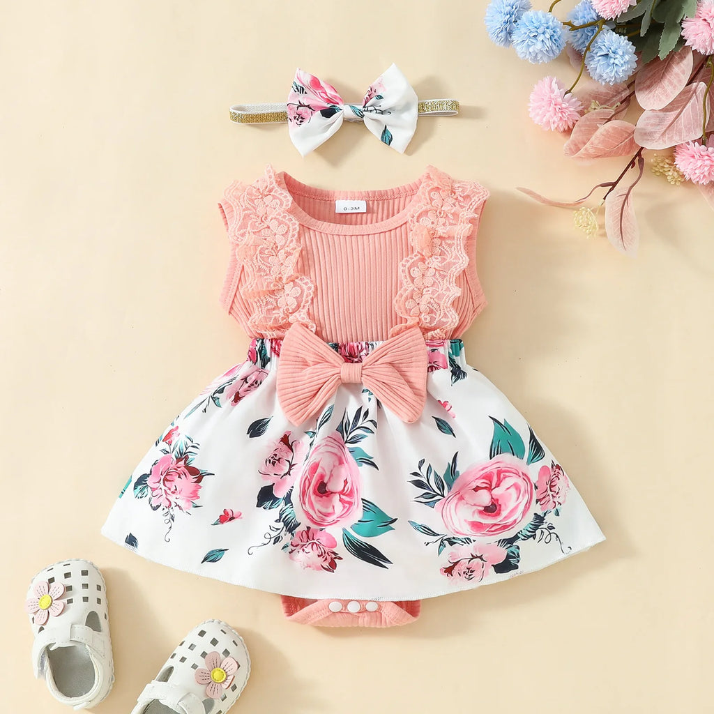 Sleeveless Lace Triangle Sweetheart