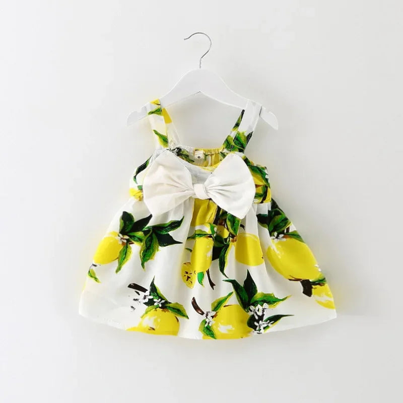 Printed Sleeveless  Princess Dress