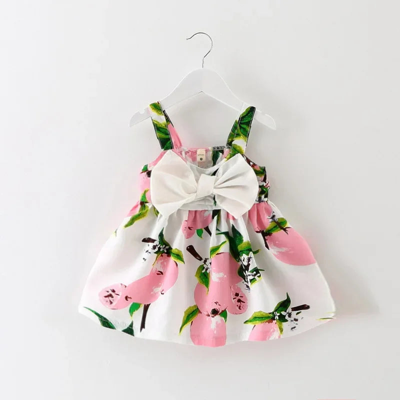 Printed Sleeveless  Princess Dress