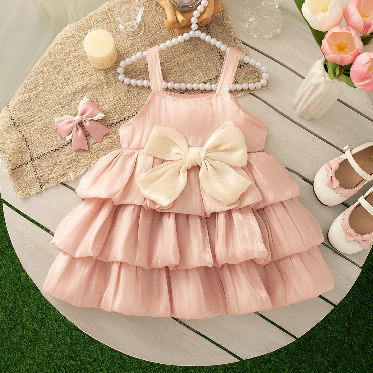 Summer Bow Princess Dress