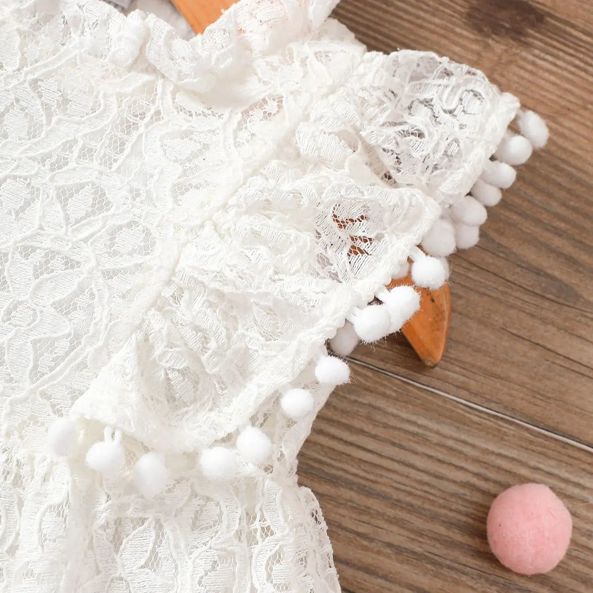 Flying Sleeve Princess lase Dress
