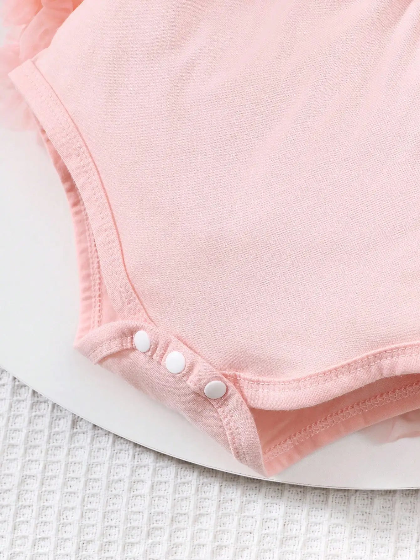 Bow Mesh Cute One Piece Dress